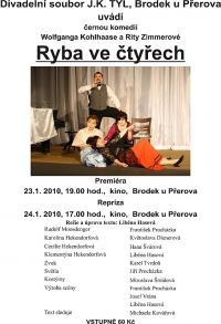 Brodek u Přerova, Tyl, Ryba ve čtyřech - plakát, 2010