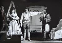 Brno, Svatoboj, Operní studio, Figarova svatba, 1972