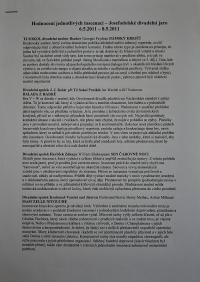 Josefův Důl, J. K. Tyl, Josefodolské divadelní jaro, Hodnocení inscenací, 2011