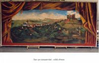 Pecka, opona, 1877, stav po restaurování 2004