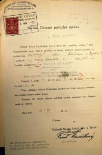 Nové Město na Moravě, Okresní úřad, Schvalování divadelních produkcí, 1936