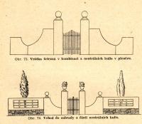 Cimler, František, Praktické jeviště, obr. 73-74, vrata a vrátka, 1946