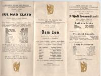 Šanov, 4.šanovské divadelní léto - program, 1966