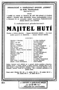 Majitel Hutí (Ohnet)