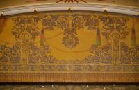 Litomyšl, Smetanův dům, detail železné opony s portálem