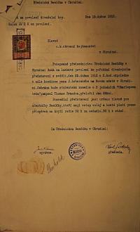 Chrudim, Učednická Besídka, Charleyova teta, 1915