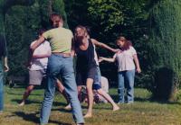 Hronov, CP Jiráskův Hronov, předváděčka semináře Silvestera Lavríka, 1997