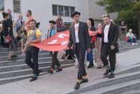 Hronov, Vztyčení festivalové vlajky, CP Jiráskův Hronov 2022