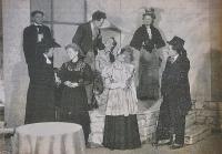 Lysá nad Labem, výstava DIVADLO JE PODIVUHODNÁ VĚC..., výstavní panel, 2018