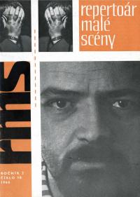 Repertoár malé scény, titulní strana, 1964/10