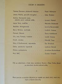 Brno, Svatoboj, Plukovník chce spát - program, 1972