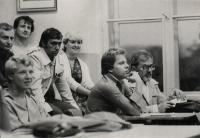 Praha-Smíchov, Lidová konzervatoř SKKS, kurz režie a herectví, předváděčky dramatizací, 1979