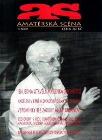 Amatérská scéna, titulní strana, 2001/1