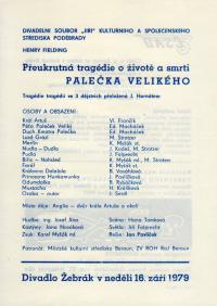Žebrák, KP Erbenův Žebrák 1979, programová brožura, 7. str.