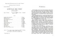 Hronov, MAJ, Světlo do tmy (Tvrdší než skála), 1951