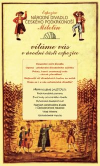 Miletín, Muzeum českého amatérského divadla, úvodní expozice Kouzelný svět divadla, 01.panel, Vítáme vás