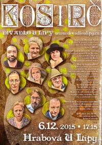 Ostrava, Divadlo U Lípy, Kostrč - plakát, 2015