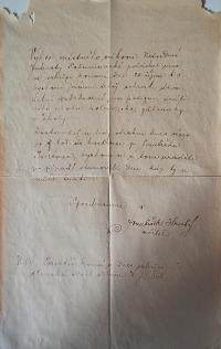 Budětice, OS Probuzení, archiv souboru, spolupráce s NJP, nedatováno