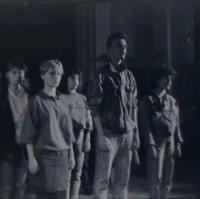České Budějovice, Divadlo na schodech, Osmnáct, WP 1989