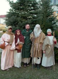 Žďár nad Sázavou, Pašije 2004, postavy z inscenace