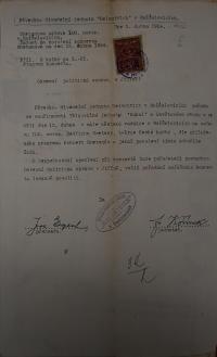 Rožďalovice, Melnatrich, oslavy Bedřicha Smetany, 1924