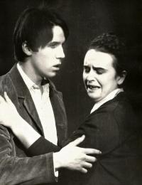 Nymburk, Divadelní soubor při OV SSM, Zoja, OP Sadská 1975