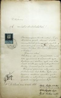 Jihlava, Klicpera, spolkové stanovy, 1888