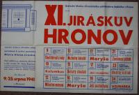 11.JH, programový plakát, 1941.