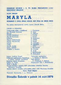 Žebrák, KP Erbenův Žebrák 1979, programová brožura, 5. str.