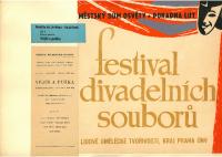 Praha, Divadelní soubor Lidové umělecké tvořivosti OB Praha 2, Vějíř a puška, 1959