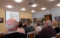 Polička, 31. prezentace putovní výstavy Malované opony, první diváci, promítání, duben 2013