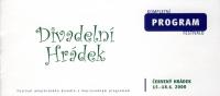 Červený Hrádek, Divadelní Hrádek 2000 - program