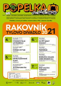 Rakovník, CP Popelka, plakát, 2021