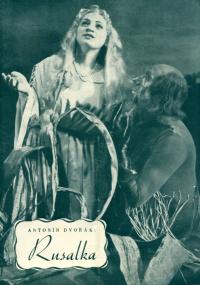 Hradec Králové, Lidová opera, Rusalka - prohram, 1956