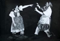 Praha-Kobylisy, Lidové divadlo, nezjištěná hra, 194x