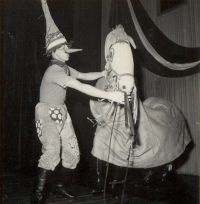 Aktiv smíšených uměleckých skupin 1956, Praha, Vysoká škola železniční, estráda