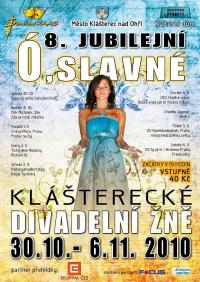 Klášterec nad Ohří, Klášterecké divadelní žně, plakát, 2010