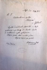 Jihlava, Klicpera, zakládání okrsku ÚMDOČ v Jihlavě, 1925