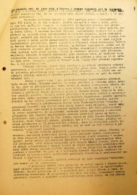 Chrudim, XI. sjezd loutkářských pracovníků, ref. Historie chrudimského loutkářství s. 5, 1950