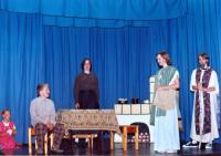 Horní Stakory, ZŠ, Švec a čert, 2000