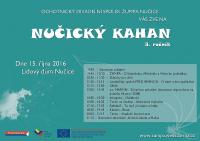 Nučice, Žumpa, Nučický kahan - plakát, 2016