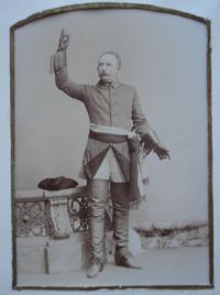 Praha, Akademici, Baron Goertz, 1899,  král, Šantrůček, foto 3