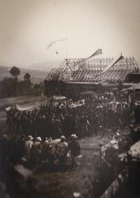 Bzí, Sokol, sokolovna, 1930