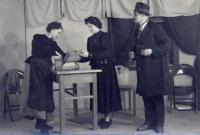 Oponešice, Ochotnický spolek, Bobří kožich, 1953