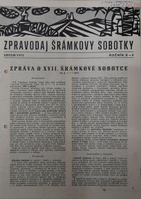 Hradec Králové, Krajské kulturní středisko, Impuls, Sobotka, Šrámkova Sobotka, 1973