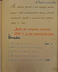 Opočinek, SDO, Kniha dárců, 1941 - 1946