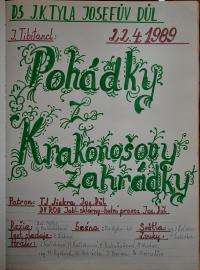Josefův Důl, J. K. Tyl, spolková kronika, 1975 - 1997