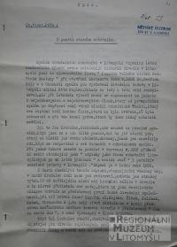 Litomyšl, JDO, Z pamětí starého ochotníka