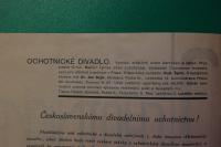 Praha, Tylova obec ochotnická, Ochotnické divadlo, 1932