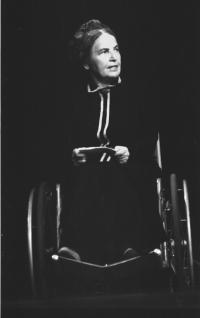 Bechyně, DS Osvětové besedy a Letištního klubu, Paní Kalafová, 1973